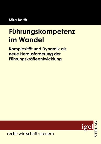 Produktbild: F&uuml;hrungskompetenz im Wandel
