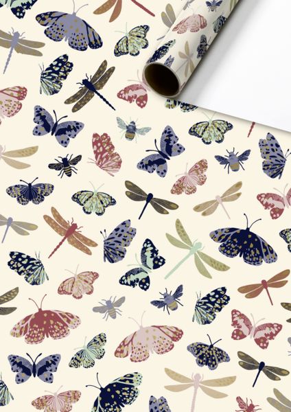 Produktbild: Geschenkpapier &bdquo;Jelva&ldquo; | 70 cm &times; 2 m, 80 g/m&sup2;, beige