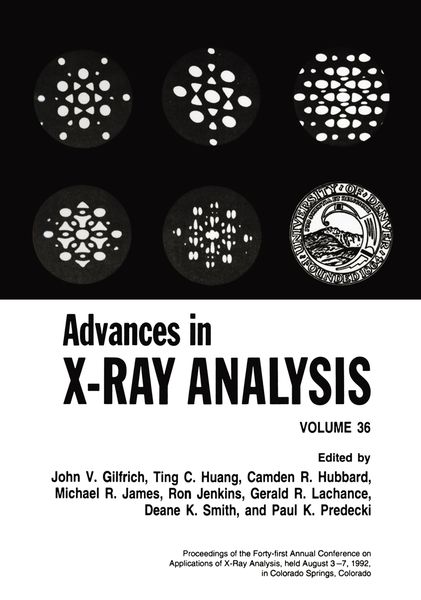 Produktbild: Advances in X-Ray Analysis