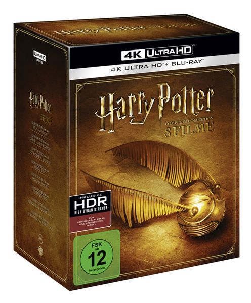 Harry Potter: The Complete Collection  (8 4K Ultra HDs) (+ 8 Blu-rays 2D)