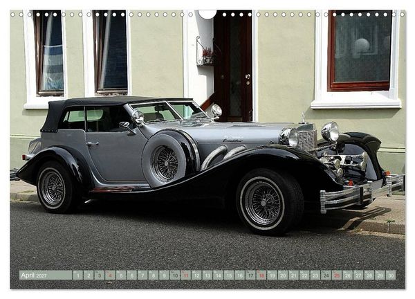 Produktbild: Oldtimer vergangenger Jahrzehnte (Wandkalender 2027 DIN A3 quer), CALVENDO Monatskalender