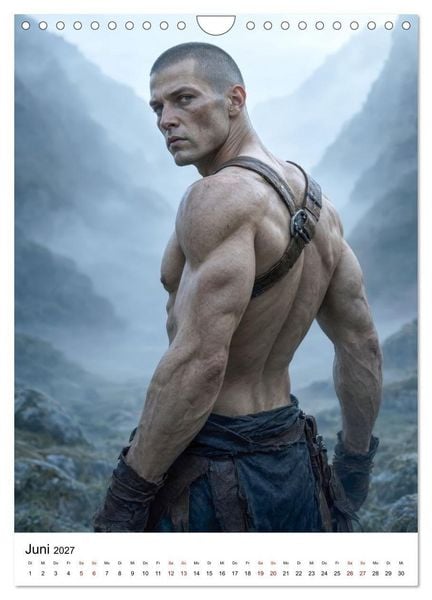 Produktbild: Mysthische M&auml;nner Fantasy (Wandkalender 2027 DIN A4 hoch), CALVENDO Monatskalender