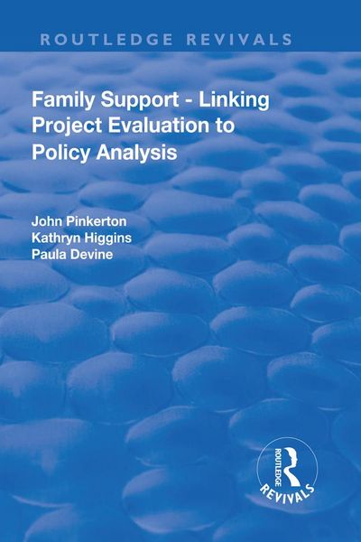 Produktbild: Family Support - Linking Project Evaluation to Policy Analysis