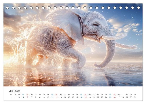 Produktbild: W&auml;chter der Freiheit (Tischkalender 2026 DIN A5 quer), CALVENDO Monatskalender