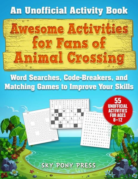 Produktbild: Awesome Activities for Fans of Animal Crossing: An Unofficial Activity Book--Word Searches, Code-Breakers, and Matching Games to Improve Your Skills