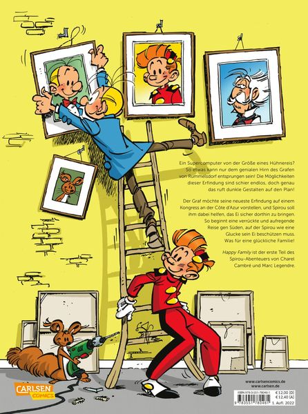 Produktbild: Spirou und Fantasio Spezial 35: Happy Family