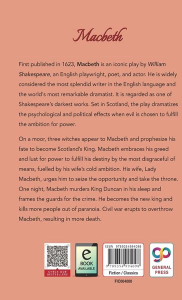 Produktbild: Macbeth (Hardcover Library Edition)