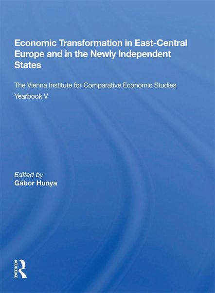 Produktbild: Economic Transformation In East-central Europe And In The Newly Independent States