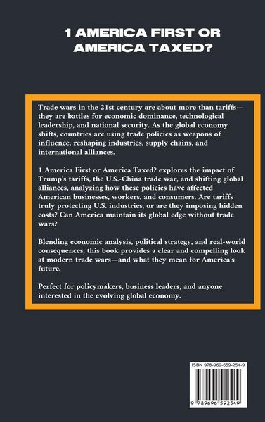 Produktbild: 1 America First or America Taxed