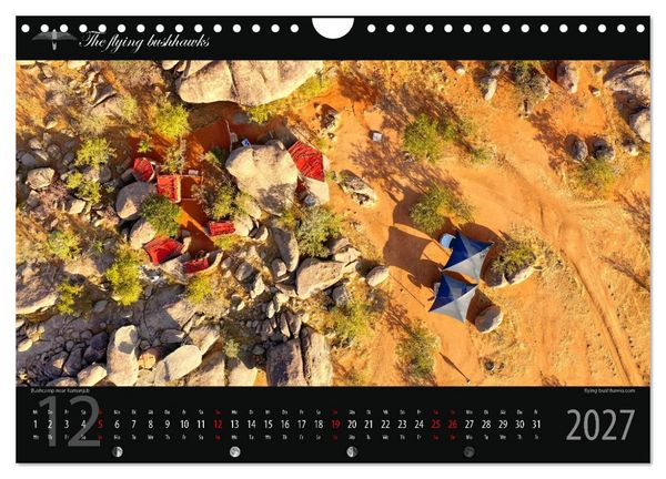 Produktbild: Namibia Blickwinkel 2027 (Wandkalender 2027 DIN A4 quer), CALVENDO Monatskalender