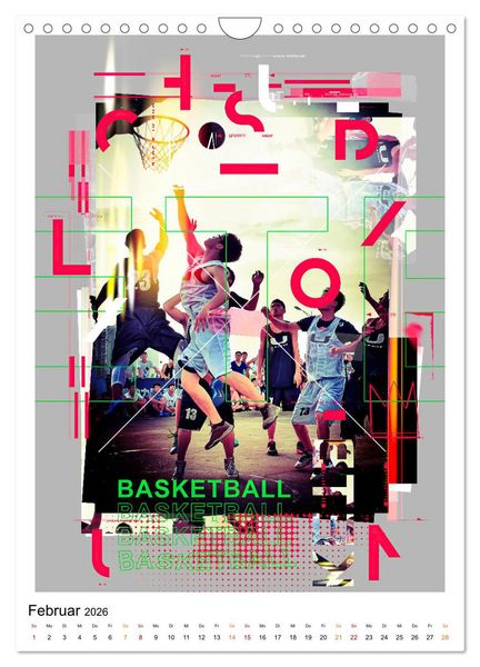 Produktbild: Sport im Focus (Wandkalender 2026 DIN A4 hoch), CALVENDO Monatskalender