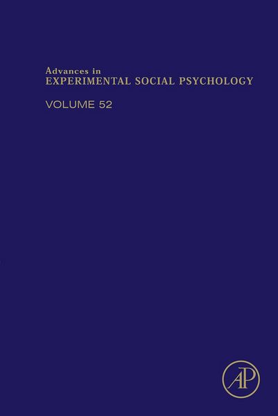 Produktbild: Advances in Experimental Social Psychology