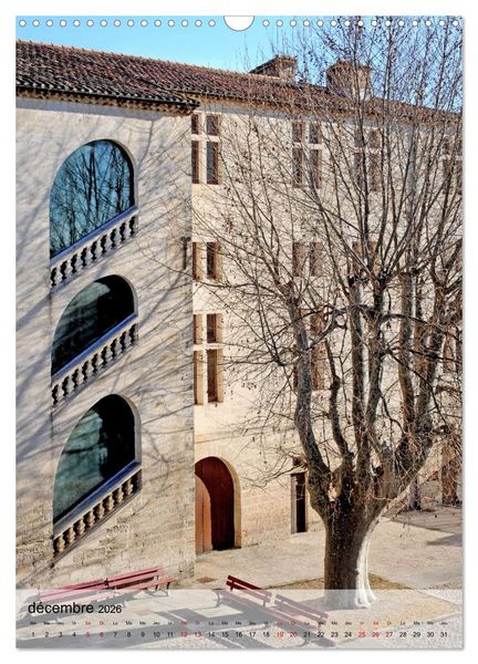 Produktbild: BASTIDES Occitanie (Calendrier mural 2026 DIN A3 horizontal), CALVENDO calendrier mensuel