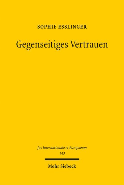 Produktbild: Gegenseitiges Vertrauen
