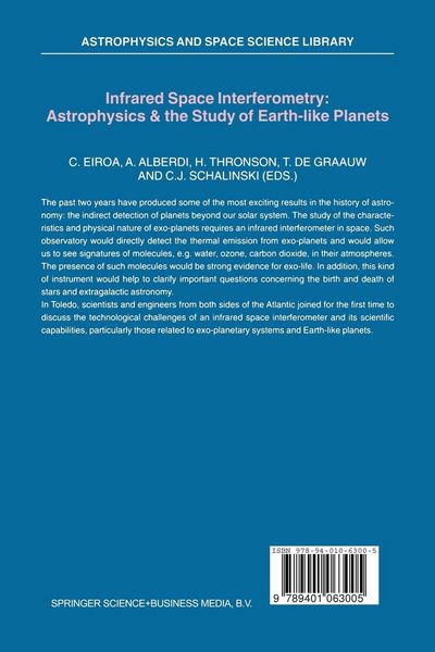 Produktbild: Infrared Space Interferometry: Astrophysics & the Study of Earth-Like Planets