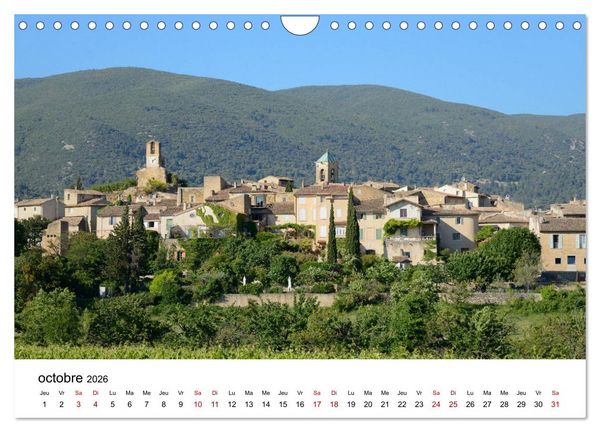 Produktbild: Les plus beaux villages du Luberon (Calendrier mural 2026 DIN A4 vertical), CALVENDO calendrier mensuel
