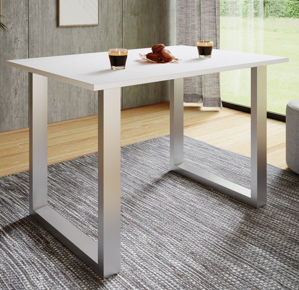 Produktbild: Premium Holz Esstisch K&uuml;chentisch Xona U 110x50