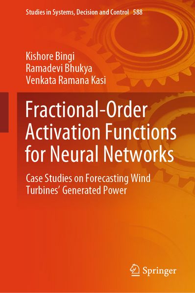 Produktbild: Fractional-Order Activation Functions for Neural Networks
