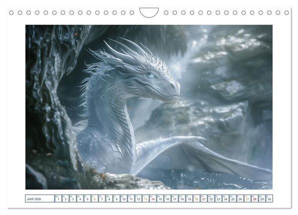 Produktbild: Drachenh&uuml;ter (Wandkalender 2026 DIN A4 quer), CALVENDO Monatskalender