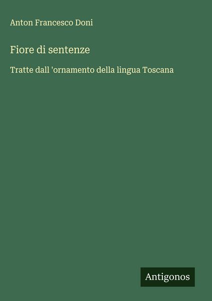 Produktbild: Fiore di sentenze