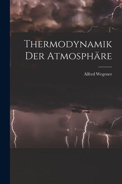 Produktbild: Thermodynamik Der Atmosph&auml;re