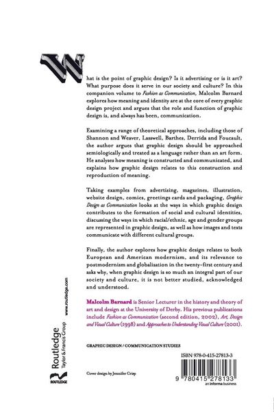 Produktbild: Graphic Design as Communication