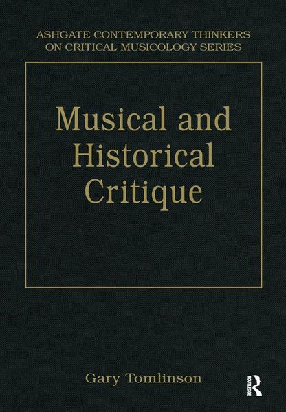 Produktbild: Music and Historical Critique