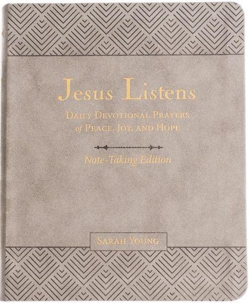 Produktbild: Jesus Listens Note-Taking Edition, Leathersoft, Gray, with Full Scriptures