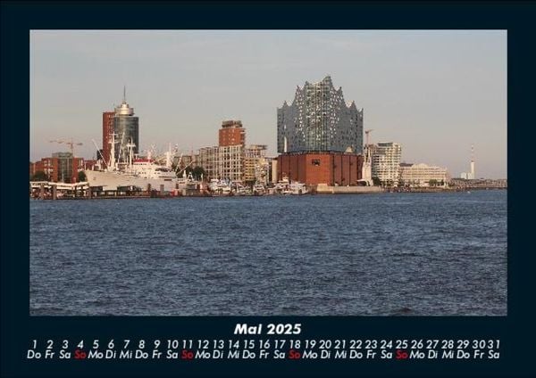 Produktbild: Hamburg 2025 Fotokalender DIN A5