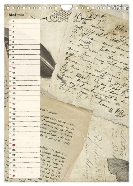 Produktbild: Vintage Welten (Wandkalender 2026 DIN A4 hoch), CALVENDO Monatskalender