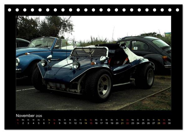 Produktbild: Buggys - die Kultautos der 80er (Tischkalender 2026 DIN A5 quer), CALVENDO Monatskalender