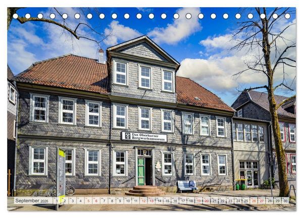 Produktbild: Clausthal Zellerfeld Impressionen (Tischkalender 2026 DIN A5 quer), CALVENDO Monatskalender