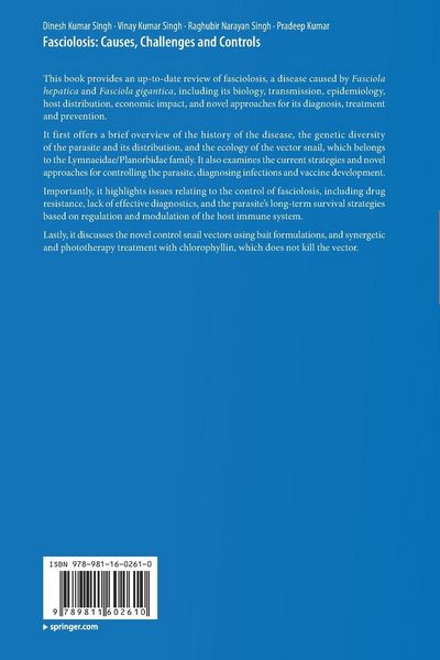 Produktbild: Fasciolosis: Causes, Challenges and Controls