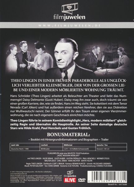 Produktbild: Herz, modern m&ouml;bliert - filmjuwelen