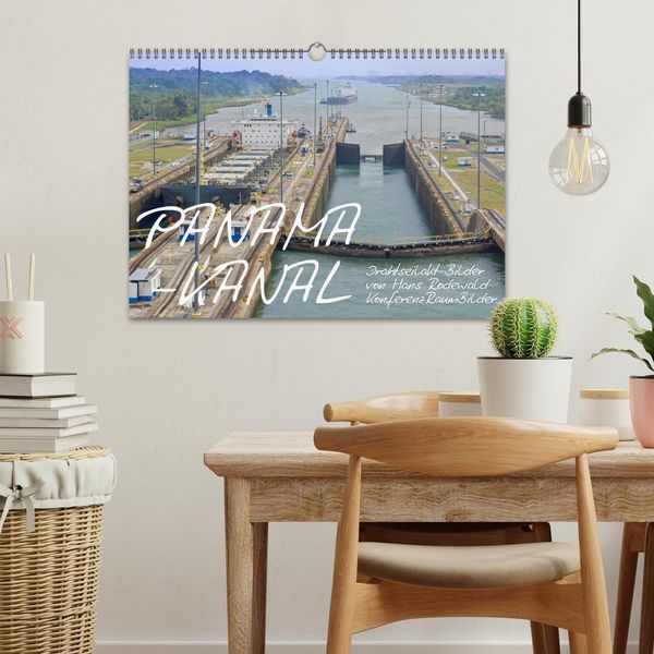 Produktbild: PANAMA-KANAL: Drahtseilakt-Bilder (Wandkalender 2026 DIN A3 quer), CALVENDO Monatskalender