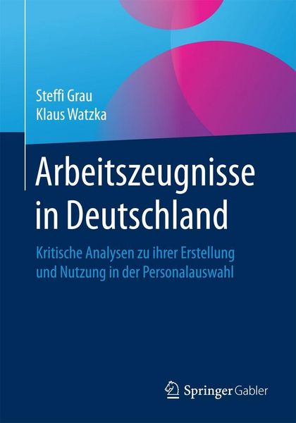 Produktbild: Arbeitszeugnisse in Deutschland