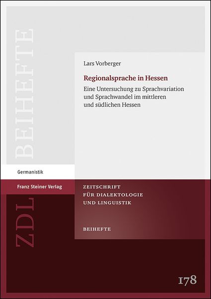 Produktbild: Regionalsprache in Hessen