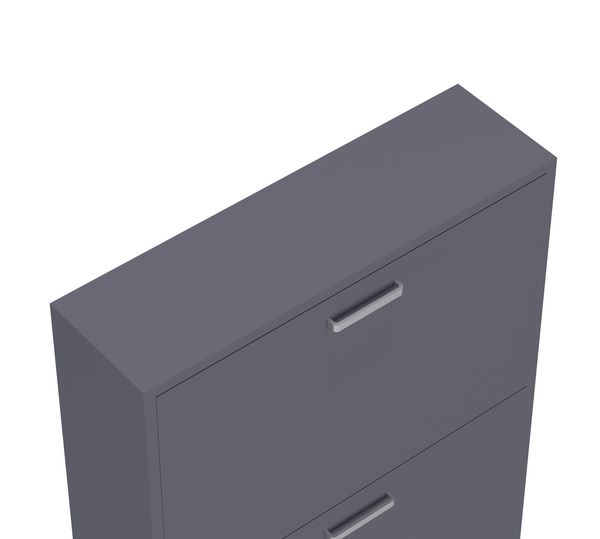 Produktbild: Holz Regal Schuhschrank Schuhkipper Sulos M