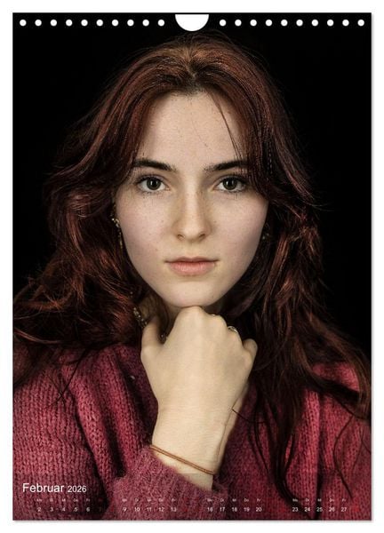Produktbild: beauty faces - fotografien von michael allmaier (Wandkalender 2026 DIN A4 hoch), CALVENDO Monatskalender