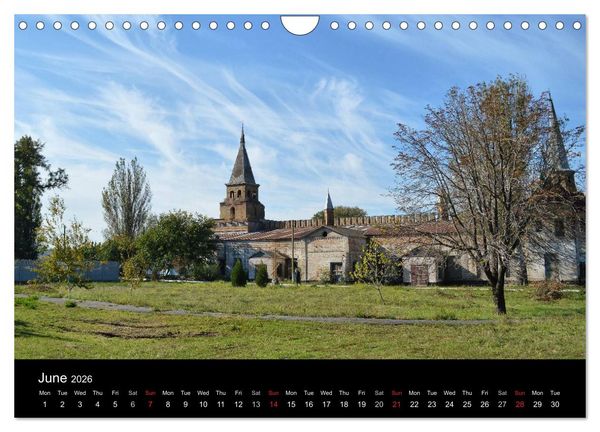 Produktbild: Monuments of Ukraine 2026 (Wall Calendar 2026 DIN A4 landscape), CALVENDO 12 Month Wall Calendar