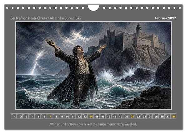 Produktbild: Klassiker des Abenteuers (Wandkalender 2027 DIN A4 quer), CALVENDO Monatskalender