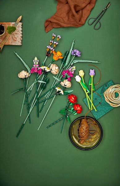 LEGO Botanicals Blumenstrauß - Kunstpflanzen für Erwachsene 10280