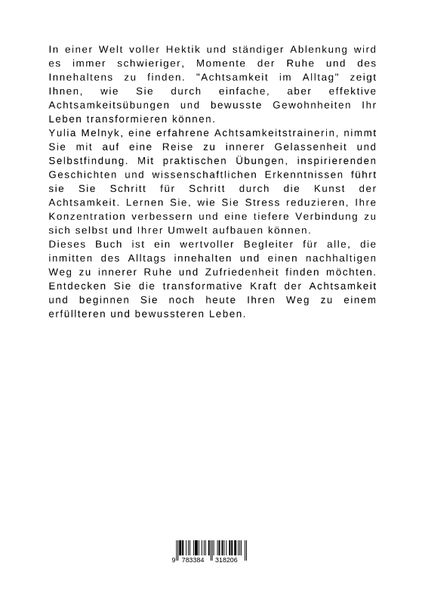 Produktbild: Achtsamkeit im Alltag