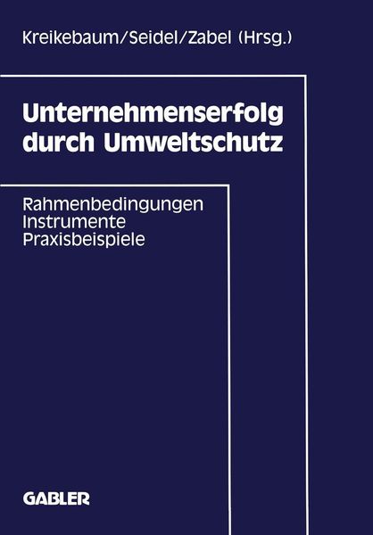 Produktbild: Unternehmenserfolg durch Umweltschutz