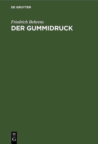 Produktbild: Der Gummidruck