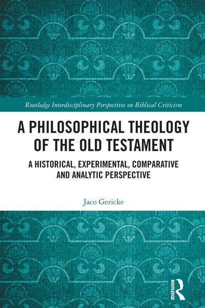 Produktbild: A Philosophical Theology of the Old Testament