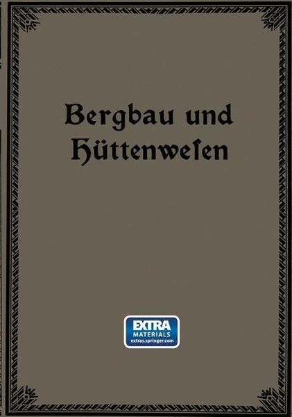 Produktbild: Bergbau und H&uuml;ttenwesen
