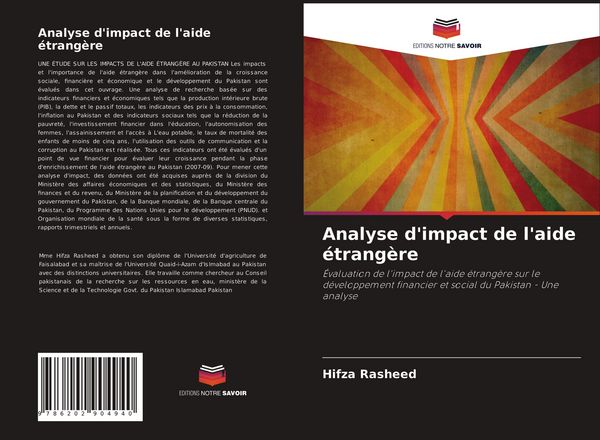 Produktbild: Analyse d'impact de l'aide &eacute;trang&egrave;re
