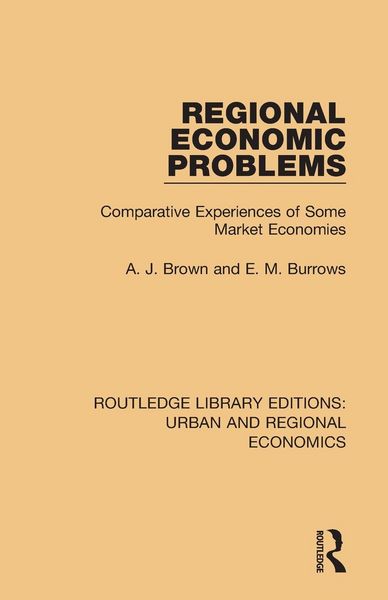 Produktbild: Regional Economic Problems