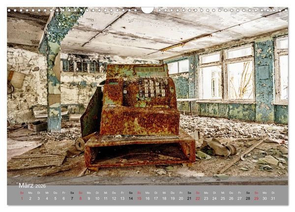 Produktbild: Tschernobyl - In der Sperrzone (Wandkalender 2026 DIN A3 quer), CALVENDO Monatskalender
